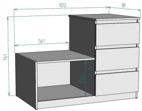 Комод Мальта K207 в Еманжелинске - emanzhelinsk.mebel24.online | фото 2