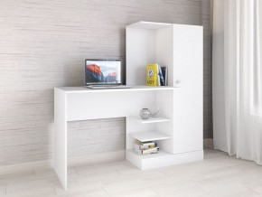 Компьютерный стол Квартет-6 Белый в Еманжелинске - emanzhelinsk.mebel24.online | фото