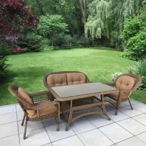 Комплект плетеной мебели T130/LV-520BB-Beige_Beige в Еманжелинске - emanzhelinsk.mebel24.online | фото 2