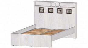 КОСТА-РИКА Кровать 1200 с основанием (анкор светлый) в Еманжелинске - emanzhelinsk.mebel24.online | фото