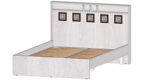 КОСТА-РИКА Кровать 1400 с основанием (анкор светлый) в Еманжелинске - emanzhelinsk.mebel24.online | фото