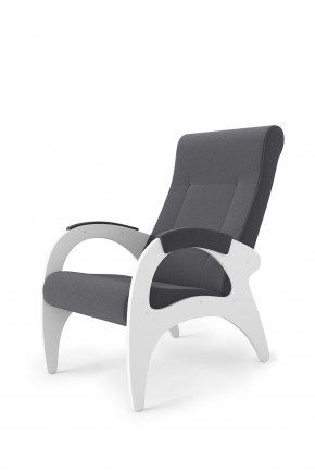 Кресло для отдыха Римини 19-Т-ГР (тканьбелые) ГРАФИТ в Еманжелинске - emanzhelinsk.mebel24.online | фото 2