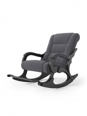 Кресло-качалка Родос 16-Т-ГР (тканьвенге) ГРАФИТ в Еманжелинске - emanzhelinsk.mebel24.online | фото 2