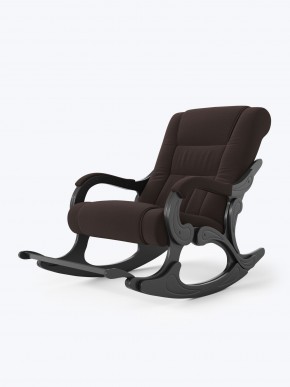 Кресло-качалка Родос 16-Т-Ш (тканьвенге) ШОКОЛАД в Еманжелинске - emanzhelinsk.mebel24.online | фото 2