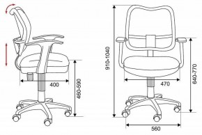 Кресло компьютерное Бюрократ CH-W797/BR/TW-14C в Еманжелинске - emanzhelinsk.mebel24.online | фото 6