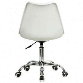 Кресло стул BRABIX "Eames MG-310 CH", хром, пластик белый, экокожа белая, 532923 в Еманжелинске - emanzhelinsk.mebel24.online | фото 4