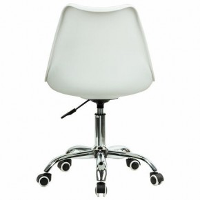 Кресло стул BRABIX "Eames MG-310 CH", хром, пластик белый, ткань серая, 532924 в Еманжелинске - emanzhelinsk.mebel24.online | фото 4