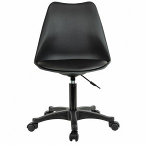 Кресло стул BRABIX "Eames MG-310 PL", пластик черный, экокожа черная, 532927 в Еманжелинске - emanzhelinsk.mebel24.online | фото 1