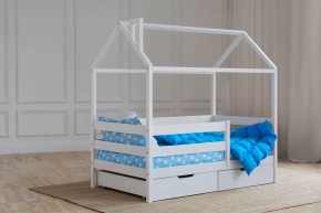 Кровать-домик 80*160 Белый в Еманжелинске - emanzhelinsk.mebel24.online | фото 4