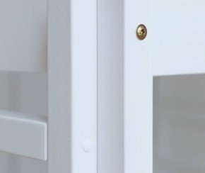 Кровать-домик двухъярусная 80*190 Белый в Еманжелинске - emanzhelinsk.mebel24.online | фото 3