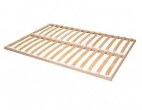 Кровать двойная №2 (универсальная 1.6х2.0) Серия 2 + основание (Белый/Серый ткань/Квадро Серый ткань) в Еманжелинске - emanzhelinsk.mebel24.online | фото 3