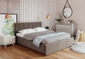 Кровать Изабелла с латами Newtone cacao 1600x2000 в Еманжелинске - emanzhelinsk.mebel24.online | фото 2