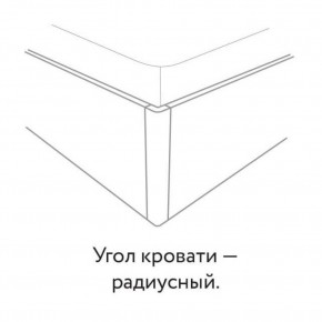 Кровать "Сандра" БЕЗ основания 1200х2000 в Еманжелинске - emanzhelinsk.mebel24.online | фото 3