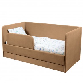 Кровать Юна (коричневый) в Еманжелинске - emanzhelinsk.mebel24.online | фото