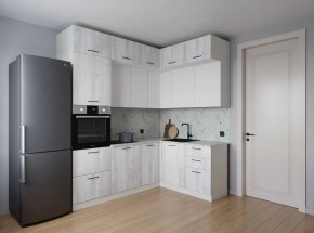 Кухонный гарнитур Бланка 2200*1700 (Стол. 26мм) в Еманжелинске - emanzhelinsk.mebel24.online | фото 1
