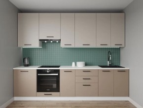 Кухонный гарнитур Каппучино 3000 h950 (Стол. 26мм) в Еманжелинске - emanzhelinsk.mebel24.online | фото