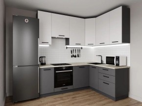 Кухонный гарнитур Меренга 2200*1600 h950 (Стол. 38мм) в Еманжелинске - emanzhelinsk.mebel24.online | фото 1