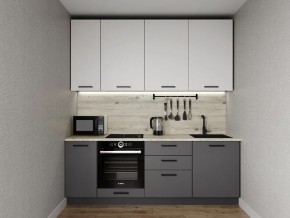 Кухонный гарнитур Меренга 2200 h950 (Стол. 26мм) в Еманжелинске - emanzhelinsk.mebel24.online | фото 1