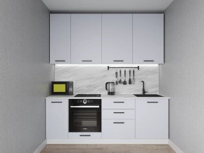 Кухонный гарнитур Смоки 2200 h950 (Стол. 38 мм) в Еманжелинске - emanzhelinsk.mebel24.online | фото 1