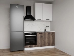 Кухонный гарнитур Старое Дерево 1600 h950 (Стол. 38мм) в Еманжелинске - emanzhelinsk.mebel24.online | фото 1