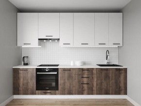 Кухонный гарнитур Старое Дерево 3000 h950 (Стол. 38мм) в Еманжелинске - emanzhelinsk.mebel24.online | фото 1