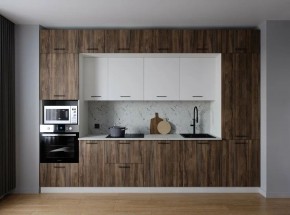Кухонный гарнитур Старое Дерево 3400 (Стол. 38мм) в Еманжелинске - emanzhelinsk.mebel24.online | фото 1