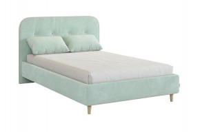 ЛЕО Кровать с основанием 1200 (мята/галька) в Еманжелинске - emanzhelinsk.mebel24.online | фото