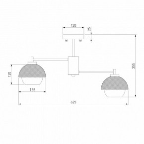 Люстра на штанге Eurosvet Nocciola 70106/6 черный в Еманжелинске - emanzhelinsk.mebel24.online | фото 5