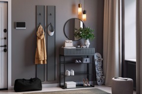 МЕБЕЛЬСОН К19 Прихожая (графит) в Еманжелинске - emanzhelinsk.mebel24.online | фото
