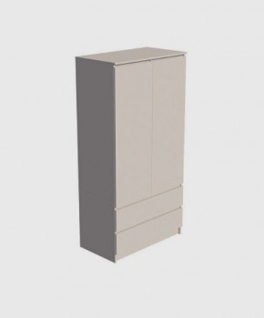 МОРИ МШ 900.1 Шкаф с 2-мя дв. и 2-мя ящ. (Сатин) в Еманжелинске - emanzhelinsk.mebel24.online | фото 2