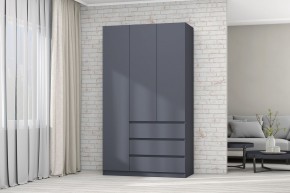 МС "Хилтон" Шкаф №2 1200 (Графит) в Еманжелинске - emanzhelinsk.mebel24.online | фото