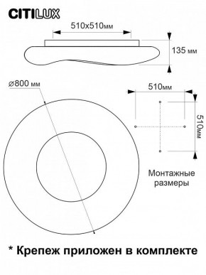 Накладной светильник Citilux Стратус Смарт CL732A800G в Еманжелинске - emanzhelinsk.mebel24.online | фото 13