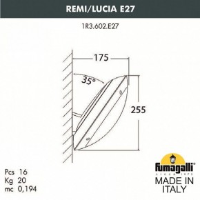 Накладной светильник Fumagalli Lucia 1R3.602.000.AYE27 в Еманжелинске - emanzhelinsk.mebel24.online | фото 2