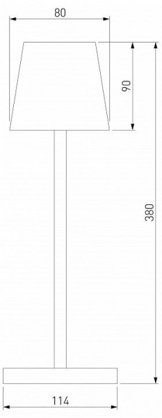Настольная лампа декоративная Elektrostandard Mist a063928 в Еманжелинске - emanzhelinsk.mebel24.online | фото 3