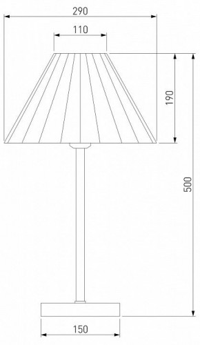 Настольная лампа декоративная Eurosvet Peony 01132/1 хром/графит в Еманжелинске - emanzhelinsk.mebel24.online | фото 5