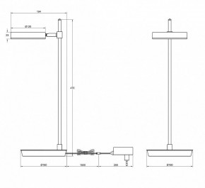 Настольная лампа декоративная Maytoni Fad MOD070TL-L8W3K в Еманжелинске - emanzhelinsk.mebel24.online | фото 3