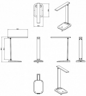 Настольная лампа офисная Arte Lamp London A5124LT-1BK в Еманжелинске - emanzhelinsk.mebel24.online | фото 2