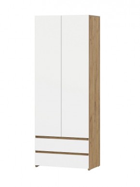 НЕКСТ 1 Вешалка с зеркалом + Шкаф 2-х ств. с ящиками в Еманжелинске - emanzhelinsk.mebel24.online | фото 2