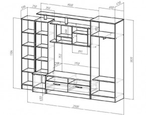 ОСКАР Гостиная (ЯШТ/ЯШС) в Еманжелинске - emanzhelinsk.mebel24.online | фото 2