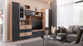 Пенал Белла (Сандал, Графит/Дуб крафт) в Еманжелинске - emanzhelinsk.mebel24.online | фото 5