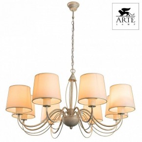 Подвесная люстра Arte Lamp Orlean A9310LM-8WG в Еманжелинске - emanzhelinsk.mebel24.online | фото 2