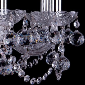 Подвесная люстра Bohemia Ivele Crystal 1402 1402/8/195/Ni/Balls в Еманжелинске - emanzhelinsk.mebel24.online | фото 3