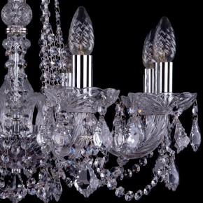 Подвесная люстра Bohemia Ivele Crystal 1402 1402/8/195/Ni/Leafs в Еманжелинске - emanzhelinsk.mebel24.online | фото 2