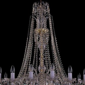 Подвесная люстра Bohemia Ivele Crystal 1411 1411/16/400/XL-115/G в Еманжелинске - emanzhelinsk.mebel24.online | фото 4