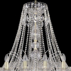 Подвесная люстра Bohemia Ivele Crystal 1411 1411/24/460/G в Еманжелинске - emanzhelinsk.mebel24.online | фото 4