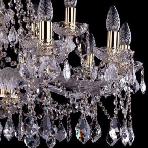 Подвесная люстра Bohemia Ivele Crystal 1413 1413/10+5/300/G/Leafs в Еманжелинске - emanzhelinsk.mebel24.online | фото 2