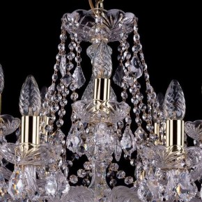 Подвесная люстра Bohemia Ivele Crystal 1413 1413/10+5/300/G/Leafs в Еманжелинске - emanzhelinsk.mebel24.online | фото 4