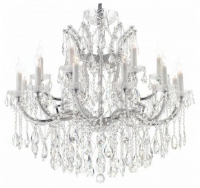 Подвесная люстра iLamp Diamond 6071-18 CR+CL в Еманжелинске - emanzhelinsk.mebel24.online | фото