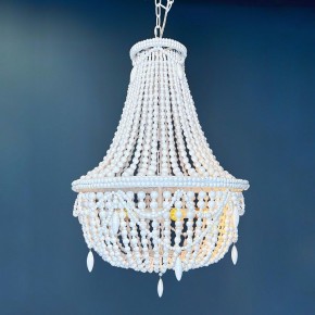 Подвесная люстра Imperiumloft Rh Anselme White Wood Large Chandelier 40.1934-0 в Еманжелинске - emanzhelinsk.mebel24.online | фото 3