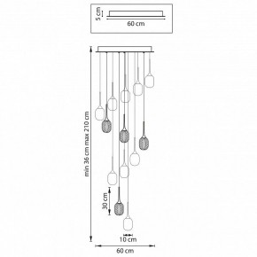 Подвесная люстра Lightstar Acrile 738131 в Еманжелинске - emanzhelinsk.mebel24.online | фото 7